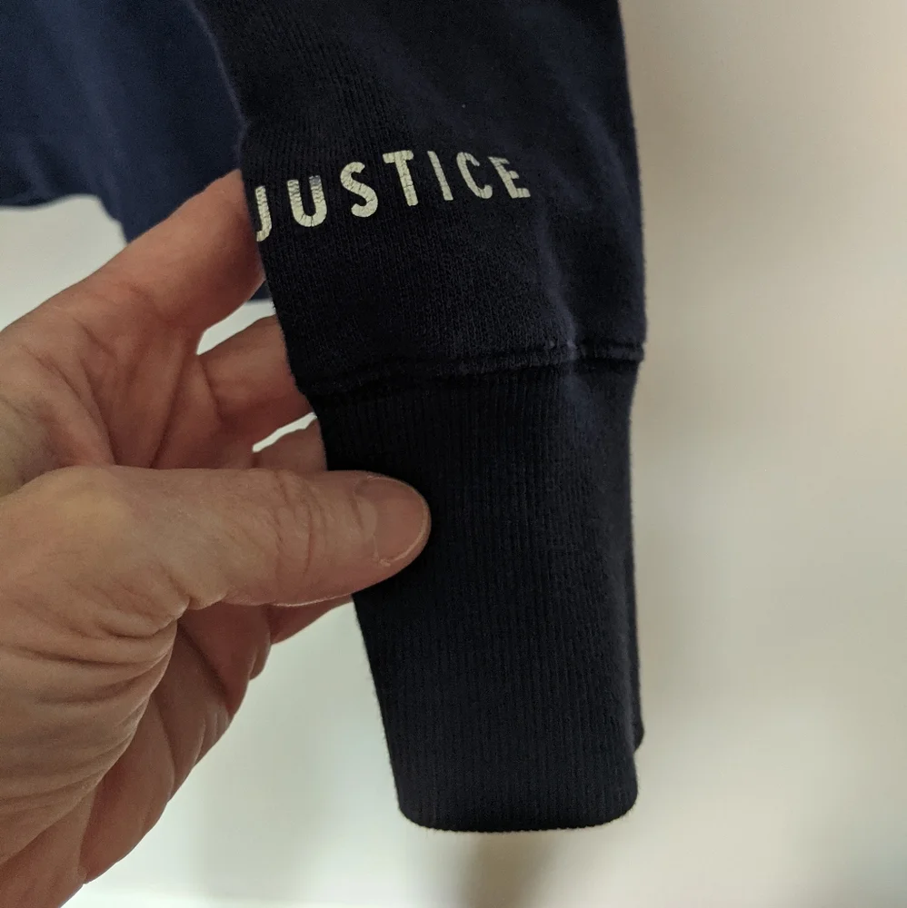 Justice Tie Dye  Hooded Sweatshirt - Picture 3 of 6